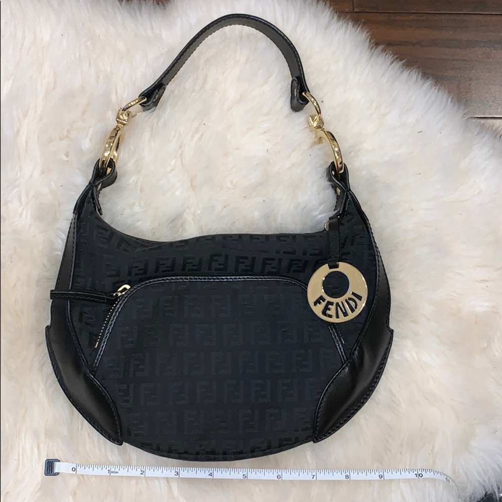 Authentic Black Vintage Zucca Fendi bag ✨
